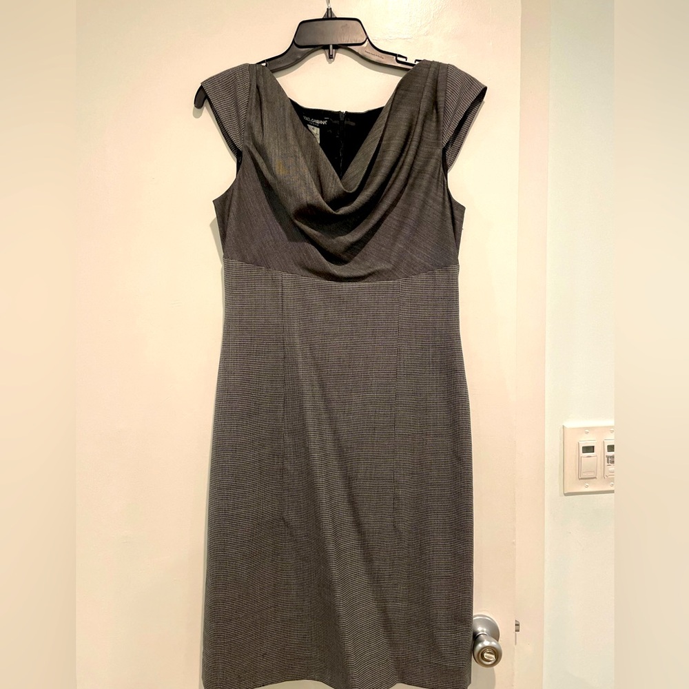 Dolce and Gabbana grey dress